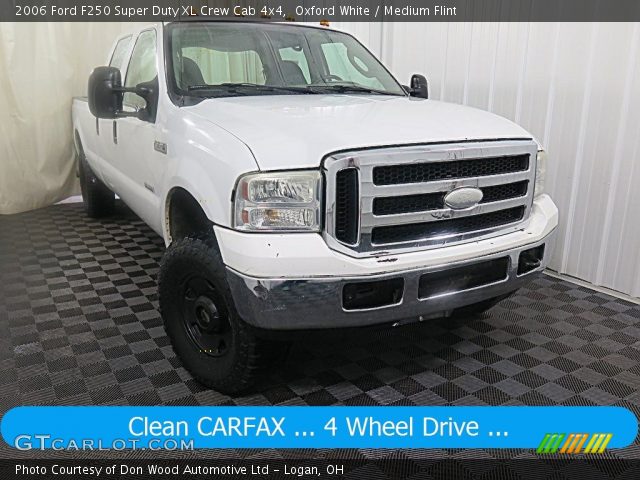 2006 Ford F250 Super Duty XL Crew Cab 4x4 in Oxford White