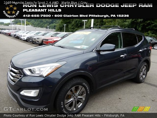 2015 Hyundai Santa Fe Sport 2.4 AWD in Marlin Blue