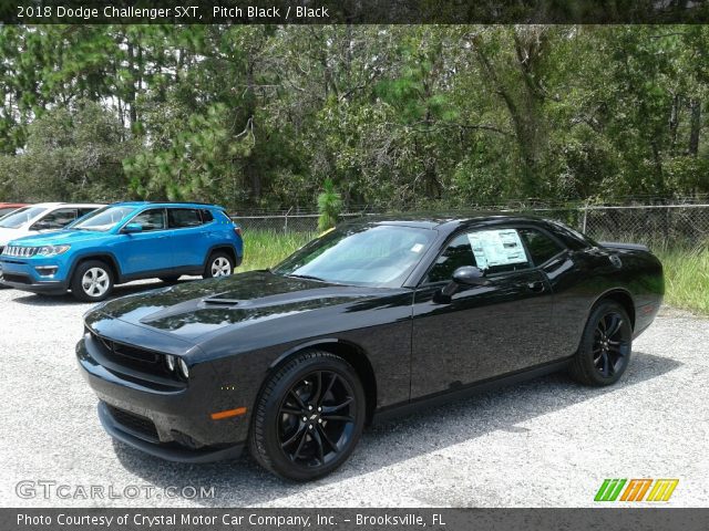 2018 Dodge Challenger SXT in Pitch Black
