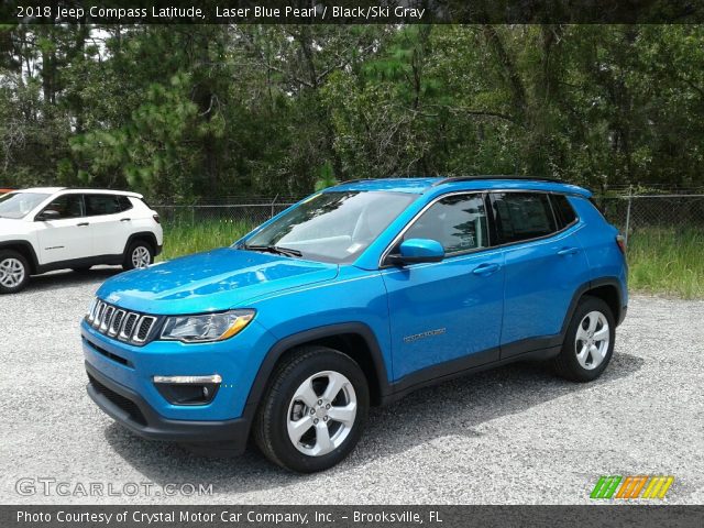 2018 Jeep Compass Latitude in Laser Blue Pearl