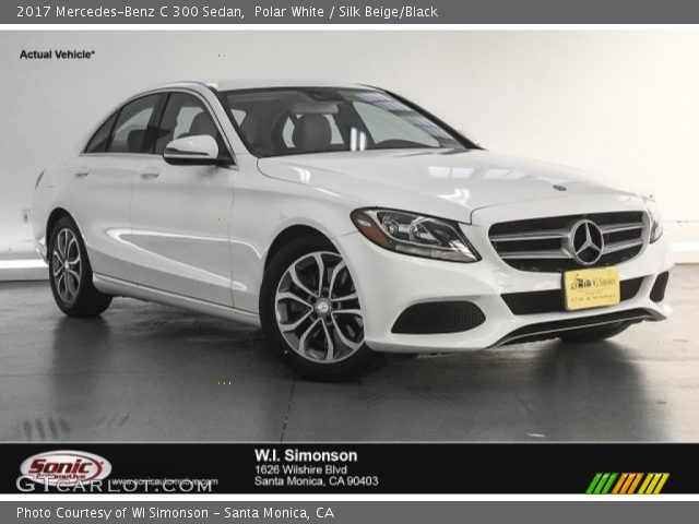 2017 Mercedes-Benz C 300 Sedan in Polar White