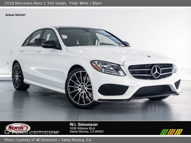 2018 Mercedes-Benz C 300 Sedan in Polar White