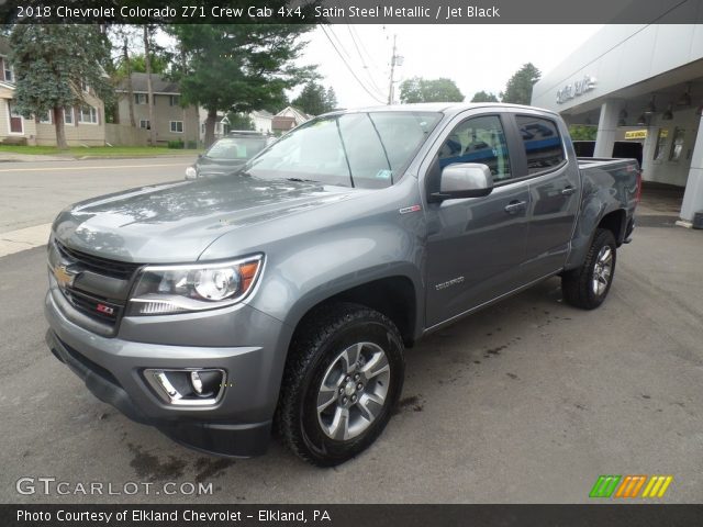 2018 Chevrolet Colorado Z71 Crew Cab 4x4 in Satin Steel Metallic
