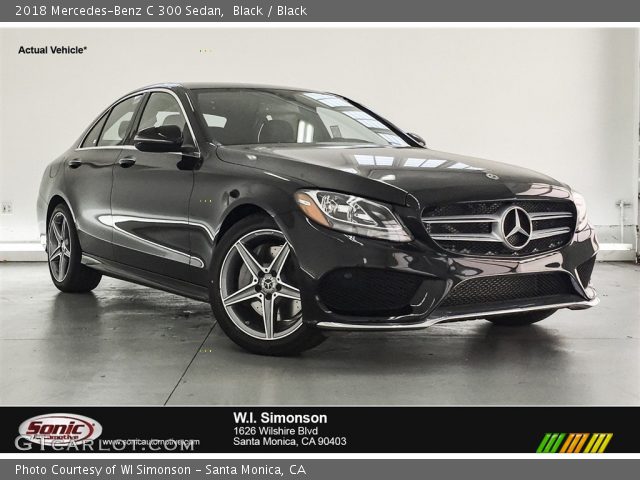 2018 Mercedes-Benz C 300 Sedan in Black