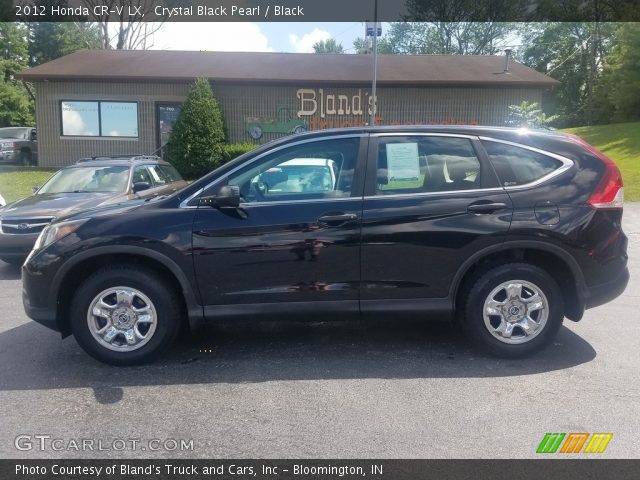 2012 Honda CR-V LX in Crystal Black Pearl