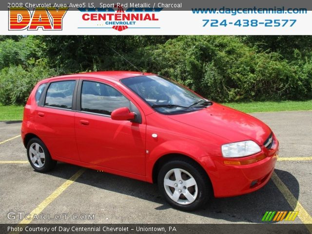 2008 Chevrolet Aveo Aveo5 LS in Sport Red Metallic