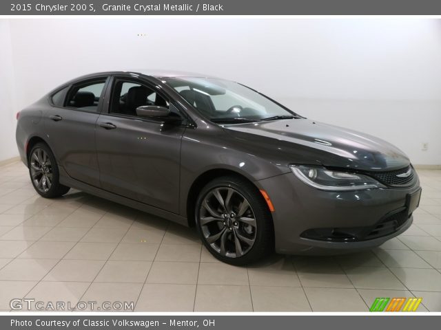 2015 Chrysler 200 S in Granite Crystal Metallic