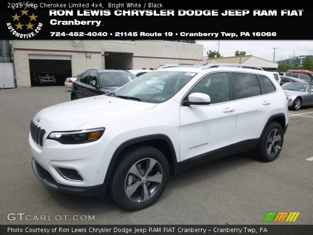 2019 Jeep Cherokee Limited 4x4 in Bright White