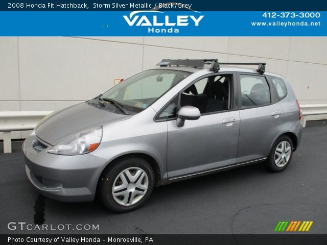 2008 Honda Fit Hatchback in Storm Silver Metallic