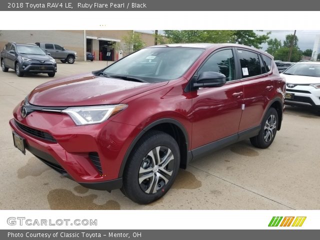 2018 Toyota RAV4 LE in Ruby Flare Pearl