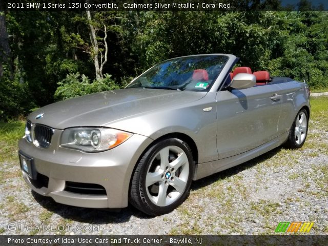2011 BMW 1 Series 135i Convertible in Cashmere Silver Metallic