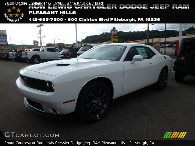 2018 Dodge Challenger GT AWD in White Knuckle