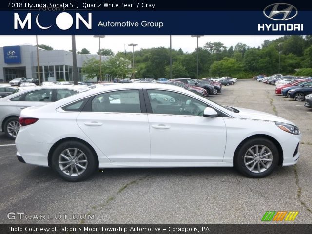 2018 Hyundai Sonata SE in Quartz White Pearl