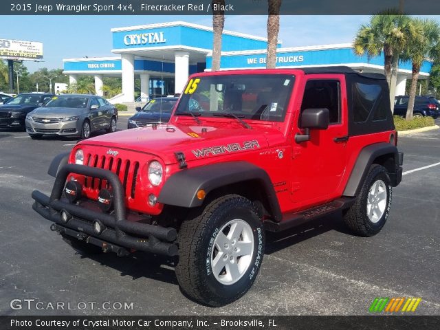 2015 Jeep Wrangler Sport 4x4 in Firecracker Red