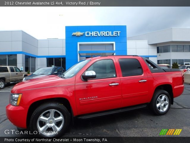 2012 Chevrolet Avalanche LS 4x4 in Victory Red