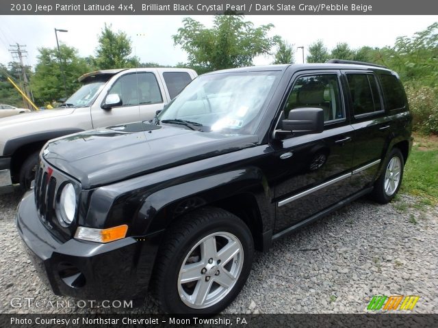 2010 Jeep Patriot Latitude 4x4 in Brilliant Black Crystal Pearl