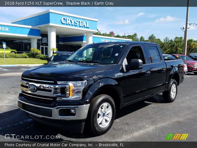 2018 Ford F150 XLT SuperCrew in Shadow Black