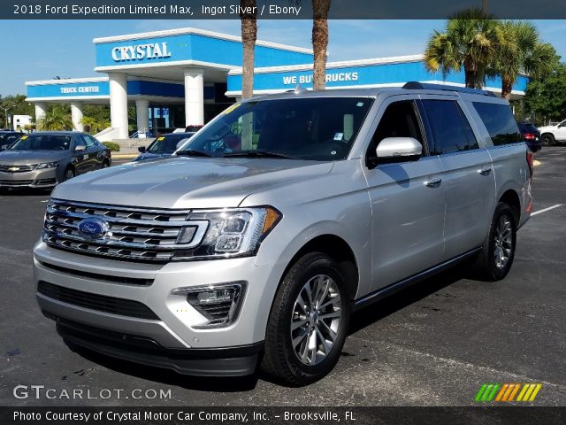 2018 Ford Expedition Limited Max in Ingot Silver