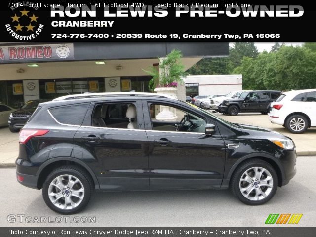 2014 Ford Escape Titanium 1.6L EcoBoost 4WD in Tuxedo Black