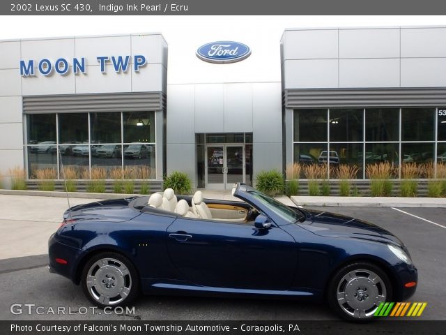 2002 Lexus SC 430 in Indigo Ink Pearl
