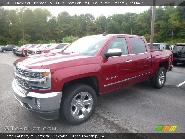 2018 Chevrolet Silverado 1500 LTZ Crew Cab 4x4 in Cajun Red Tintcoat