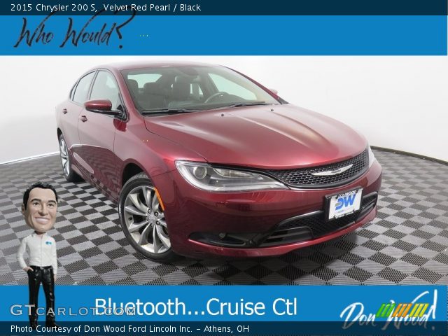 2015 Chrysler 200 S in Velvet Red Pearl