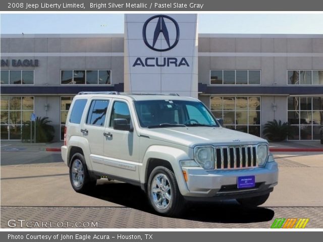 2008 Jeep Liberty Limited in Bright Silver Metallic