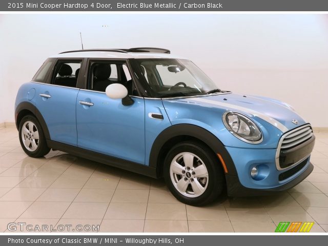 2015 Mini Cooper Hardtop 4 Door in Electric Blue Metallic