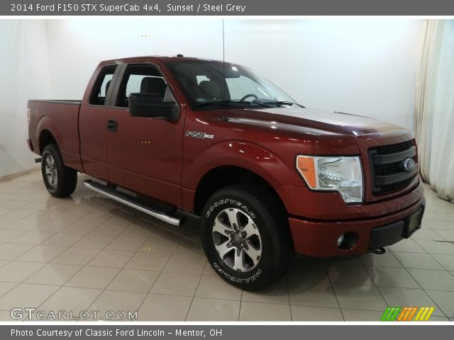 2014 Ford F150 STX SuperCab 4x4 in Sunset