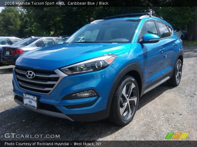 2018 Hyundai Tucson Sport AWD in Caribbean Blue