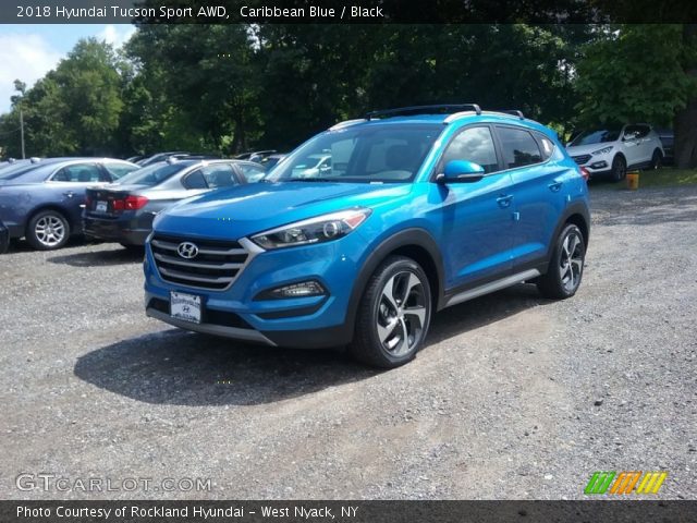 2018 Hyundai Tucson Sport AWD in Caribbean Blue