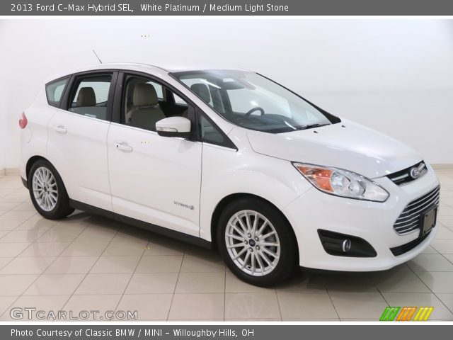 2013 Ford C-Max Hybrid SEL in White Platinum