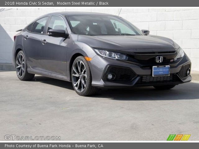 2018 Honda Civic Si Sedan in Modern Steel Metallic