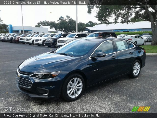 2018 Chevrolet Malibu LT in Blue Velvet Metallic