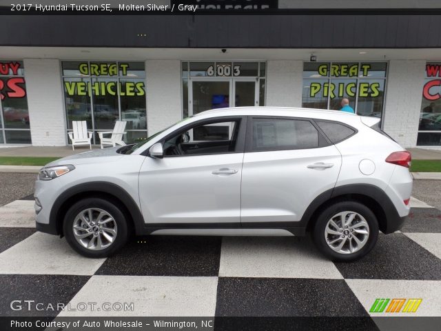 2017 Hyundai Tucson SE in Molten Silver