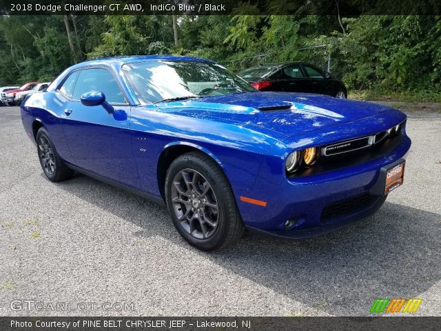 2018 Dodge Challenger GT AWD in IndiGo Blue