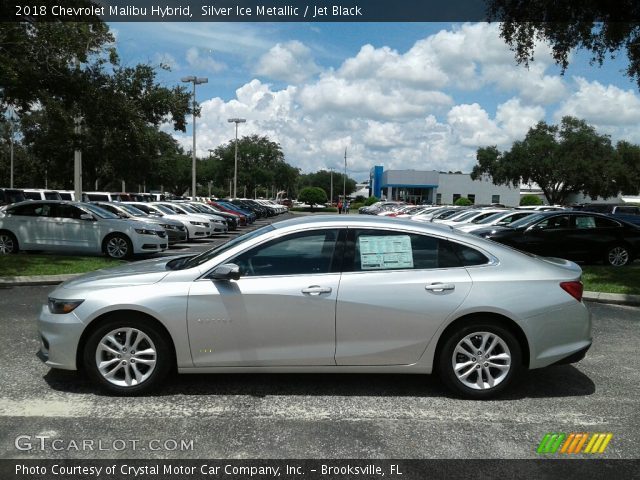 2018 Chevrolet Malibu Hybrid in Silver Ice Metallic