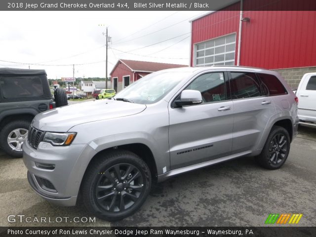 2018 Jeep Grand Cherokee Overland 4x4 in Billet Silver Metallic