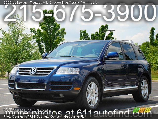 2005 Volkswagen Touareg V8 in Shadow Blue Metallic