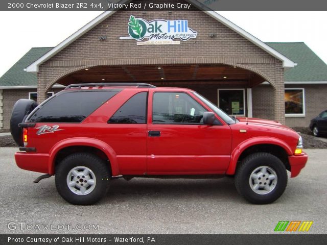 2000 Chevrolet Blazer ZR2 4x4 in Victory Red