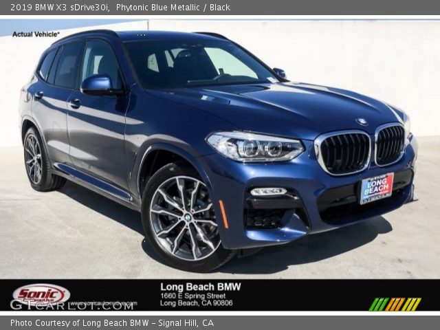 2019 BMW X3 sDrive30i in Phytonic Blue Metallic