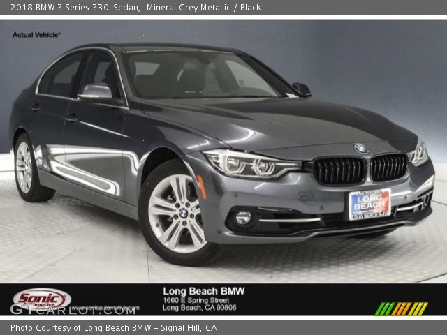 2018 BMW 3 Series 330i Sedan in Mineral Grey Metallic