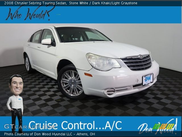 2008 Chrysler Sebring Touring Sedan in Stone White