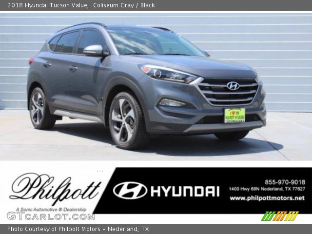 2018 Hyundai Tucson Value in Coliseum Gray