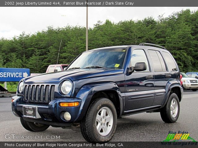 2002 Jeep Liberty Limited 4x4 in Patriot Blue Pearlcoat