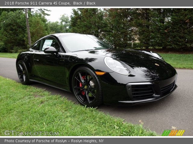 2018 Porsche 911 Carrera 4S Coupe in Black