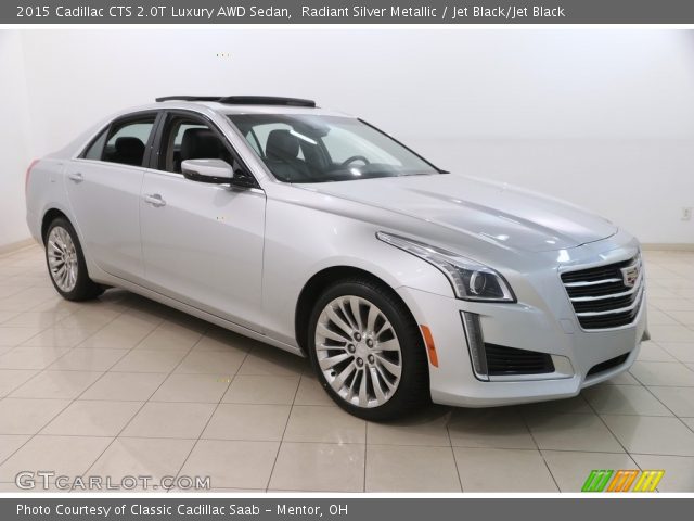 2015 Cadillac CTS 2.0T Luxury AWD Sedan in Radiant Silver Metallic