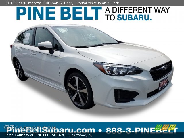 2018 Subaru Impreza 2.0i Sport 5-Door in Crystal White Pearl