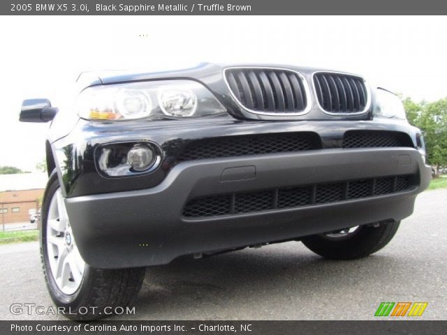 2005 BMW X5 3.0i in Black Sapphire Metallic