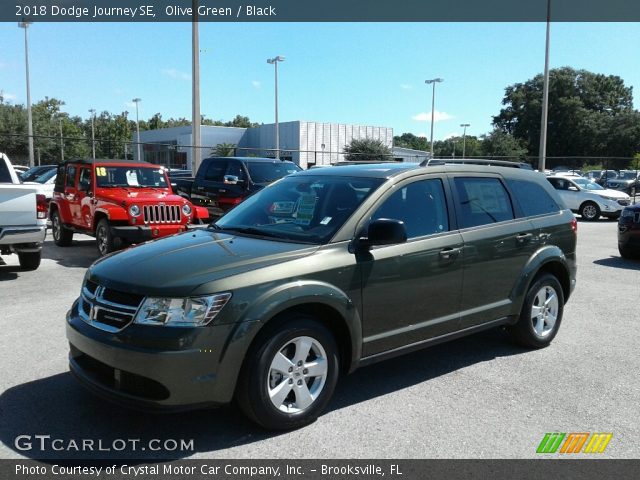 2018 Dodge Journey SE in Olive Green